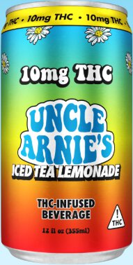 Uncle Arnie's Iced Tea Lemonade THC Beverage - 10 mg THC