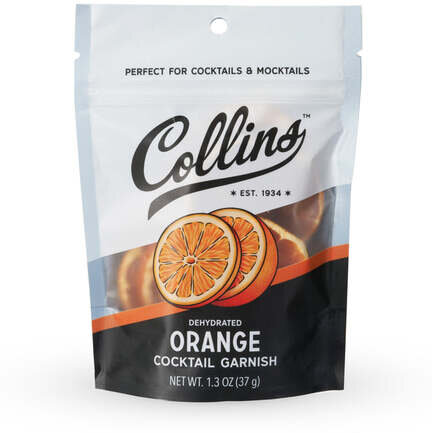 Collins Dehydrated Orange Garnish