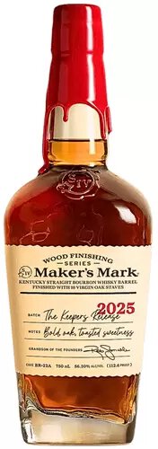 2025 Maker's Mark 'The Keeper's Release' Wood Finishing Series Limited Release Kentucky Straight Bourbon Whisky