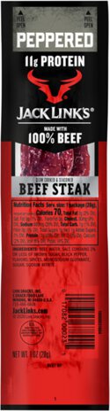 Jack Link's Beef Steak Stick Peppered