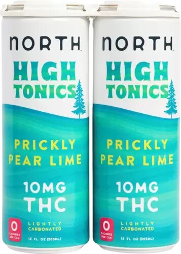 High Tonics Prickly Pear Lime 10mg Delta 9 THC