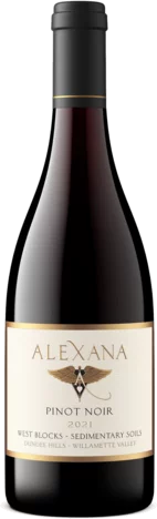 Alexana Estate 2021 Pinot Noir West Block