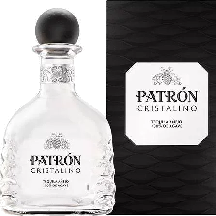 Patron Cristalino Anejo Tequila