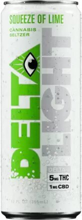 Delta D9 Light Lime 5mg Thc 1mg Cbd Seltzer