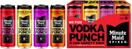 Minute Maid Spiked No Fizz Vodka Punch