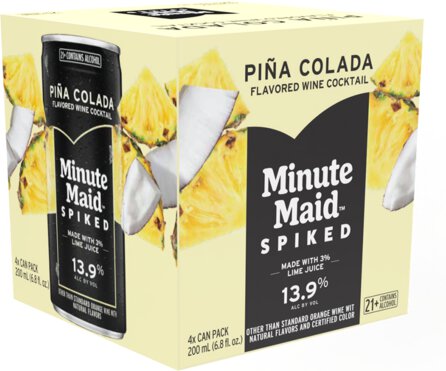 Minute Maid Spiked Pina Colada