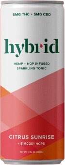 Hybrid T H C Citrus Sunrise Hop Infused 5mg Thc By Industrial Arts