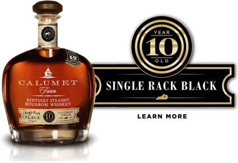 Calumet Farm Single Rack Black 100 Proof