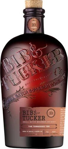 Bib And Tucker Limited Edition 10 Year Bourbon Whiskey Release 128 Proof With The Liberty Cork Topper