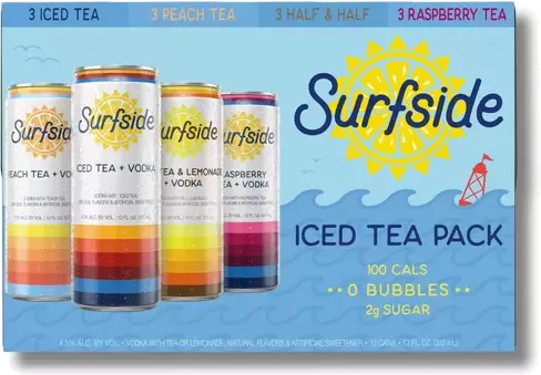 Surfside Iced Tea & Vodka Variety Pack