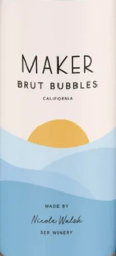 Maker Brut Bubbles (Ser Winery) Cans
