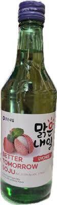 Better Tomorrow Lychee Soju Korea