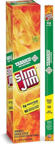 Slim Jim Snack Stick Tabasco Giant