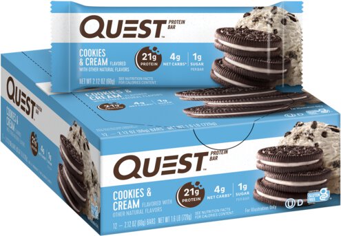 Quest Bar Cookies & Cream