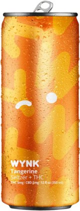 Wynk Tangerine Thc Seltzer 5mg