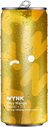 Wynk Juicy Mango Thc Seltzer 5mg