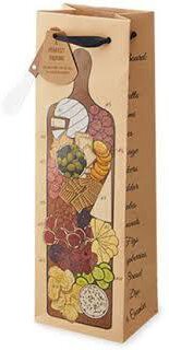 Gift Bag Charcuterie Brd Single Wine Bag