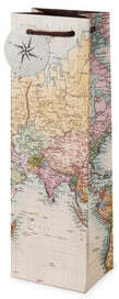 Gift Bag Vintage World Map
