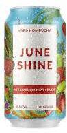 JuneShine Strawberry Kiwi Crush Hard Kombucha 4pk 12oz Can 6.0% ABV