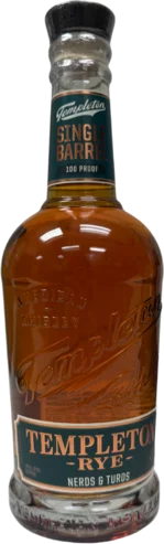 Templeton Single Barrel Rye Whiskey