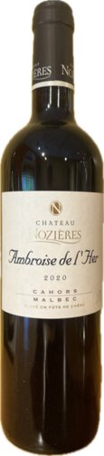 Chateau Nozieres Ambroise De L Her Cahors Malbec