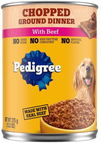 Pedigree Chopped Dinner With Beef