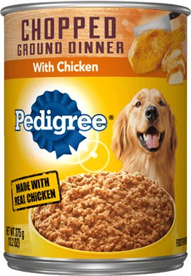 Pedigree Meaty Ground Dinner W Chopped Chicken