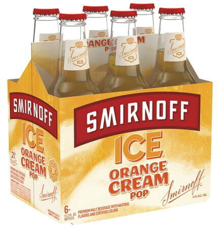 Smirnoff Ice Orange Bottles 6Pk