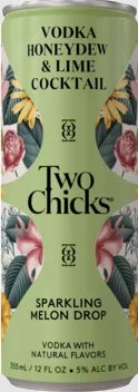 TWO CHICKS MELON DROP 4-PACKS CANS