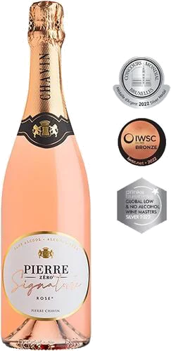 Chavin Pierre Zero Signature Rose Sparkling Non Alcoholic