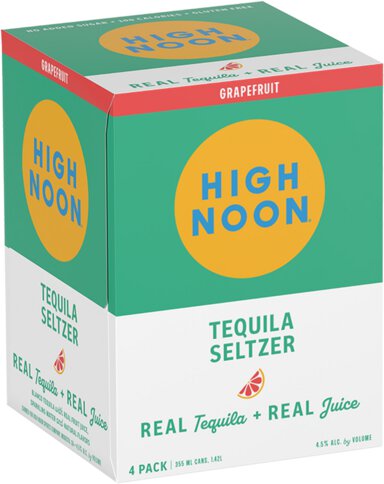 High Noon Tequila Seltzer Grapefruit