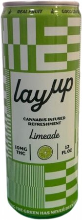 Layup Limeade Cannabis Infused Refreshment 10mg THC
