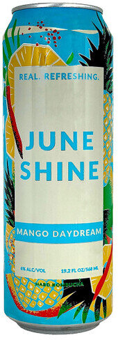 JuneShine Mango Daydream Hard Kombucha 19oz 1 can 6.0% ABV