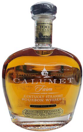 Calumet Farm Single Rack Black 100 Proof
