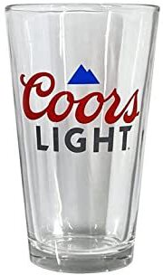 Coors Light Pint Glass