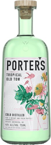 Porter's Tropical Old Tom Gin - 750ml