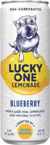 Lucky One Vodka Lemonade Blueberry 4pk