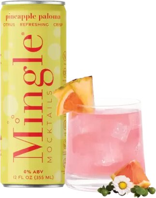 Mingle Mocktails Pineapple Paloma
