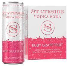 Stateside Ruby Grapefruit Vodka Soda