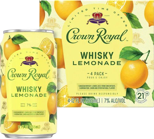 Crown Royal RTD Whisky Lemonade