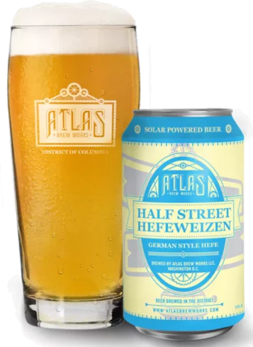 Atlas Brew Works (DC) Half Street Hefeweizen 12oz 6pk Cans