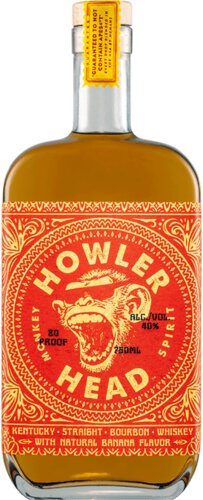 Howler Head Banana Bourbon Whiskey