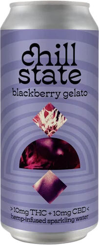 Chill State Blackberry Gelato 10MG THC