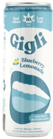 Gigli Blueberry Lemonade 10mg THC