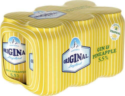 Hartwall Original Pineapple Long Drink