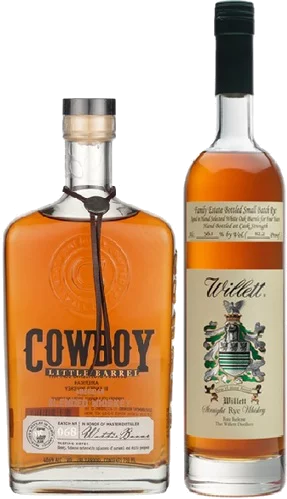 Willett/Cowboy Distilling - 4YR Rye & 