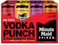 Minute Maid Spiked No Fizz Vodka Punch Variety