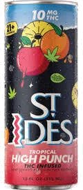 Saint Ides 10mg Tropical Thc Infused High Punch Non Alcoholic