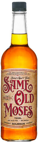 Same Old Moses Bourbon Whiskey Triple Pot Still
