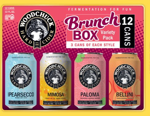 Woodchuck Hard Cider Brunch Variety Pack Cans